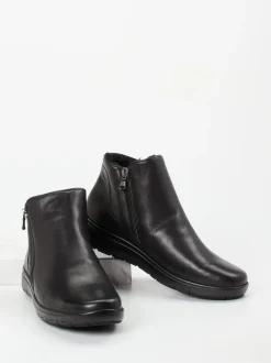 Semler – Komfort-Stiefelette aus Kalbleder schwarz