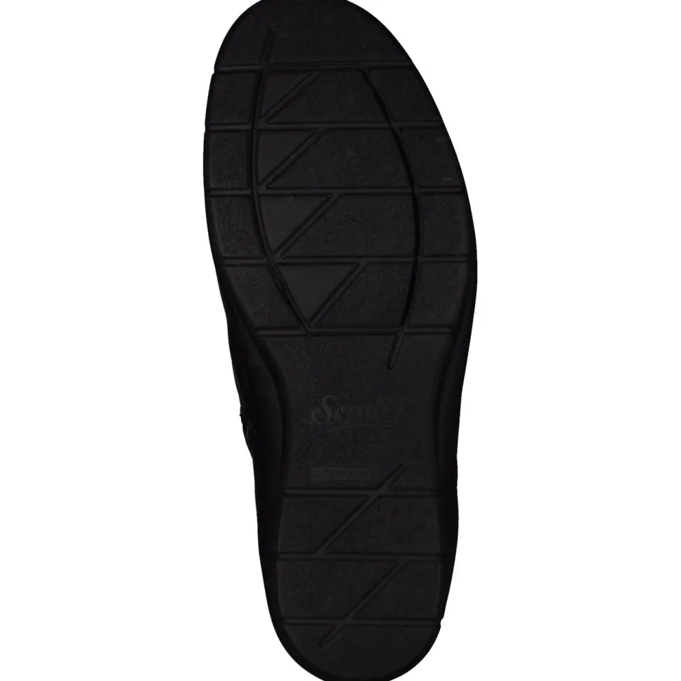 Semler – Komfort-Stiefelette aus Kalbleder Schwarz