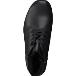 Semler – Komfort-Stiefelette aus Kalbleder Schwarz