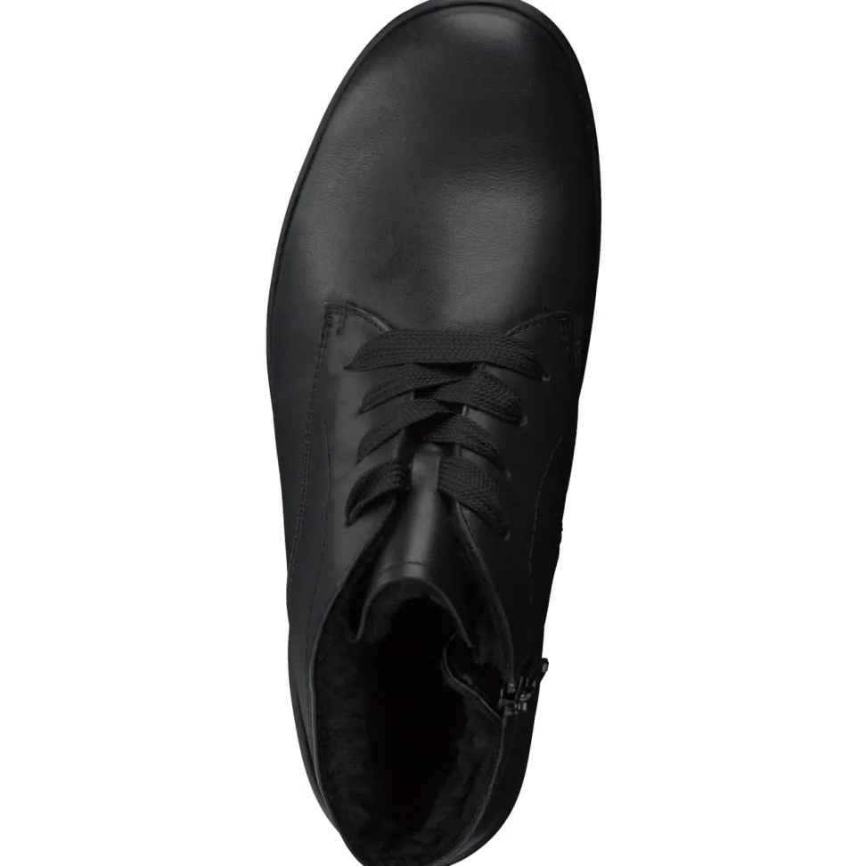 Semler – Komfort-Stiefelette aus Kalbleder Schwarz