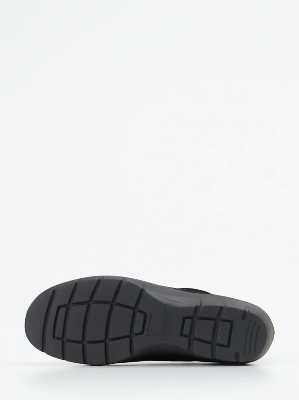 Semler – Komfort-Stiefeletten aus Veloursleder schwarz