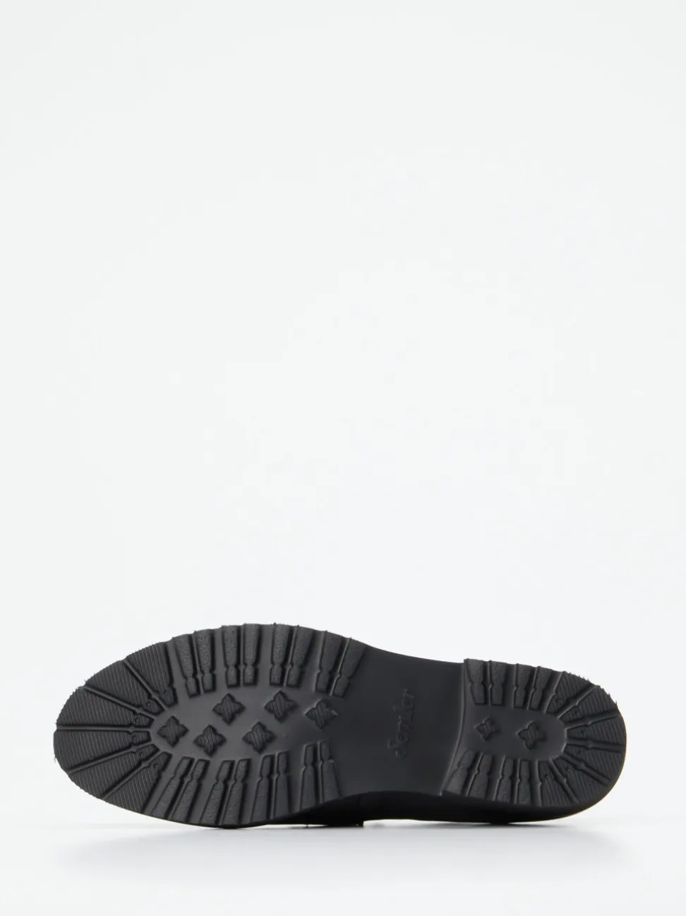 Semler – Loafer aus Glattleder und Ponyfell Schwarz