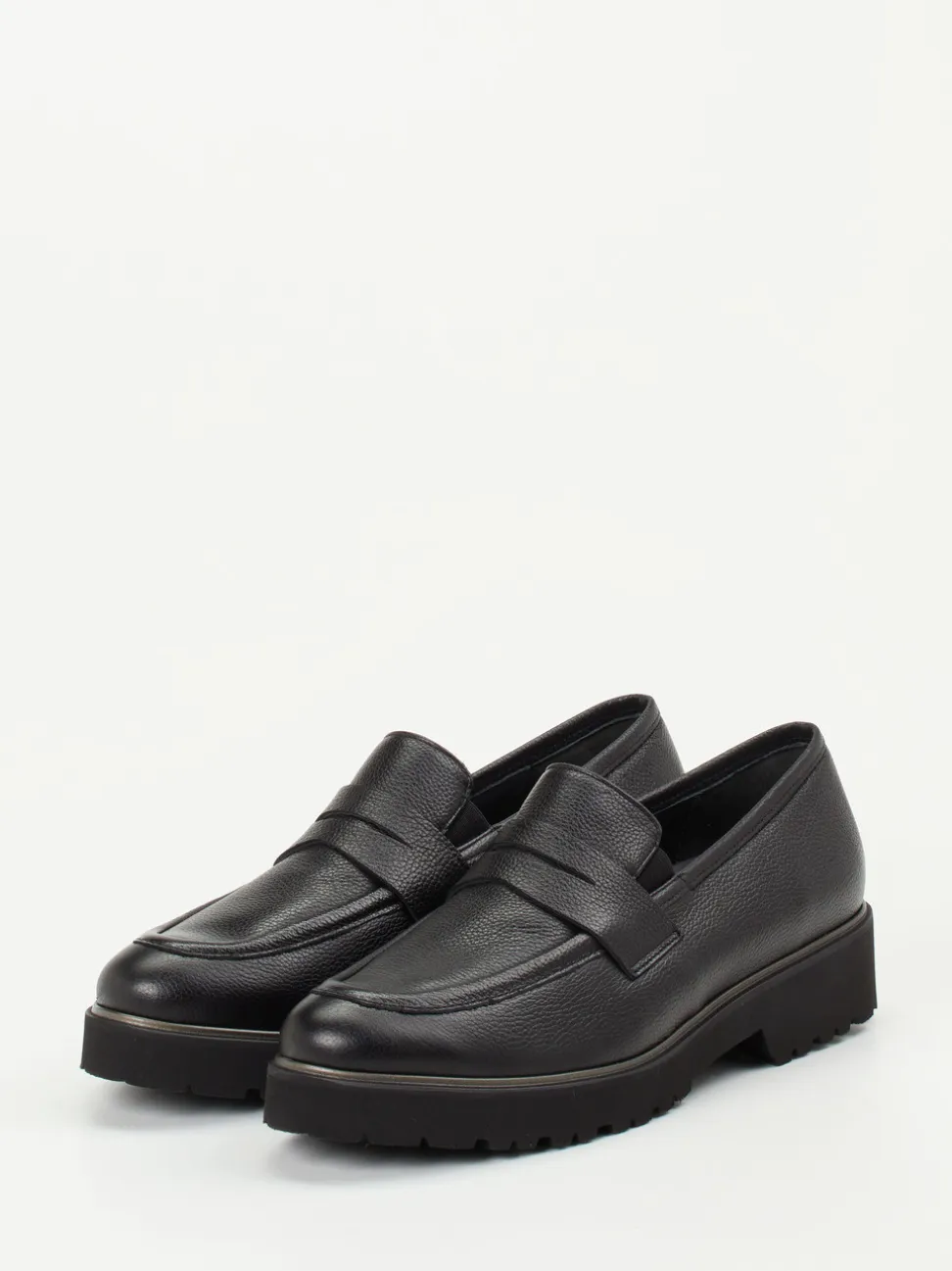 Semler – Loafer aus Kalbleder Schwarz
