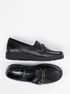 Semler – Loafer aus Kalbleder in Schwarz