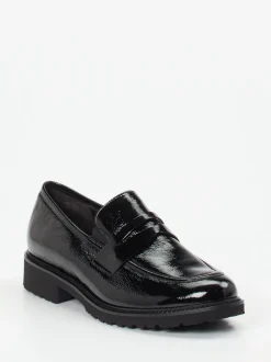 Semler – Loafer aus Lackleder in Schwarz