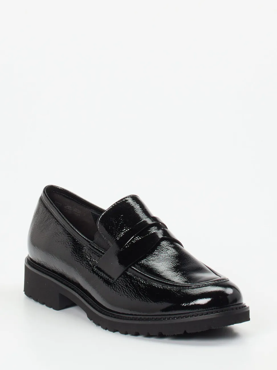 Semler – Loafer aus Lackleder in Schwarz