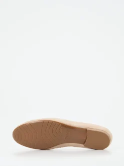 Semler – Loafer aus Veloursleder beige