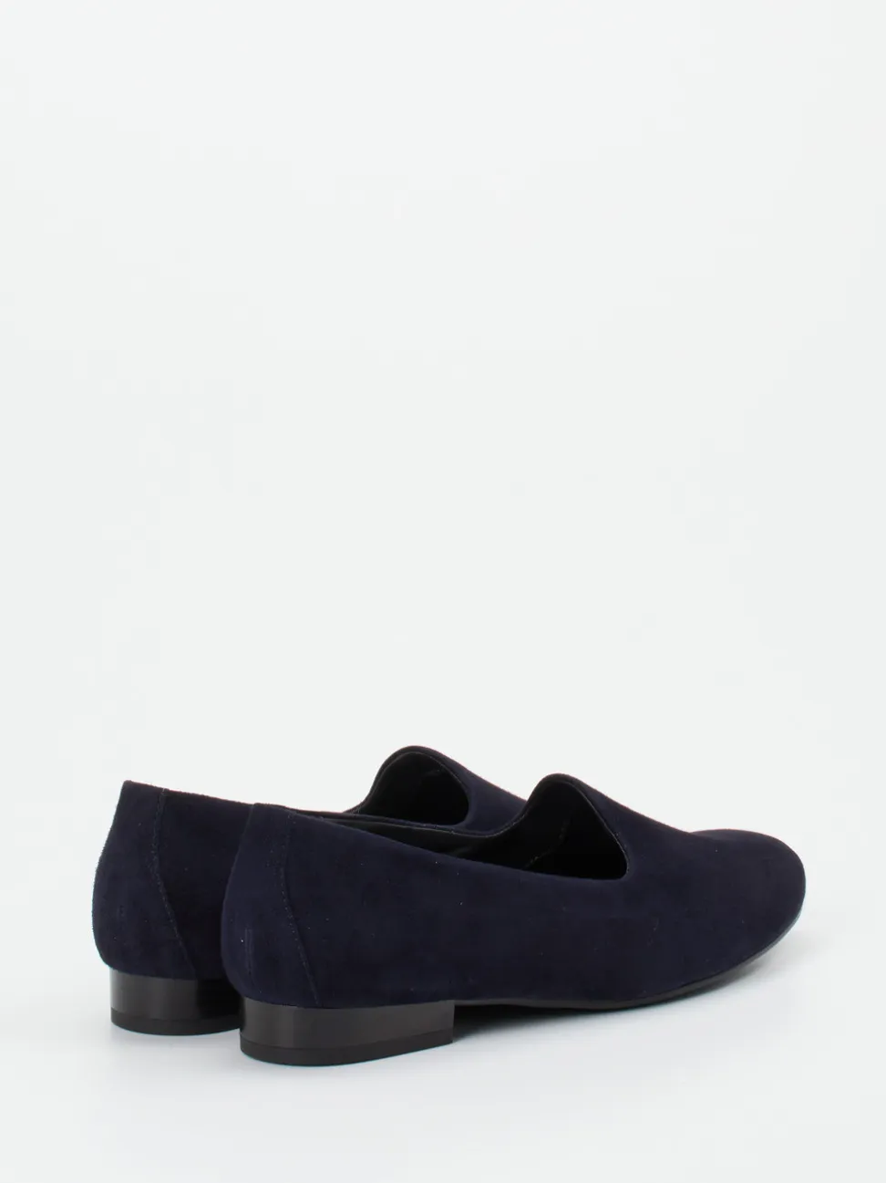 Semler – Loafer aus Veloursleder in Dunkelblau