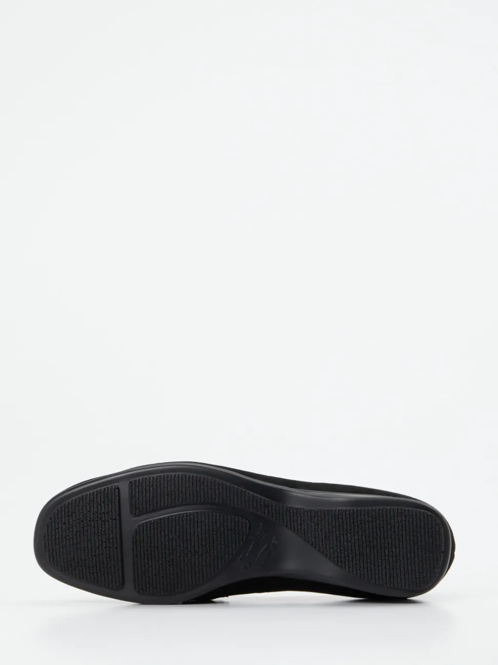 Semler – Loafer aus Veloursleder Schwarz