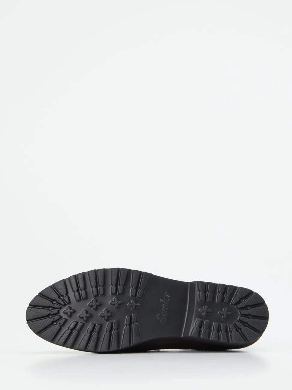 Semler – Loafer aus Veloursleder in Dunkelbraun
