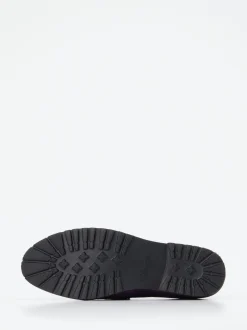 Semler – Loafer aus Veloursleder in Violett