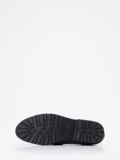 Semler – Loafer aus Veloursleder in Grau