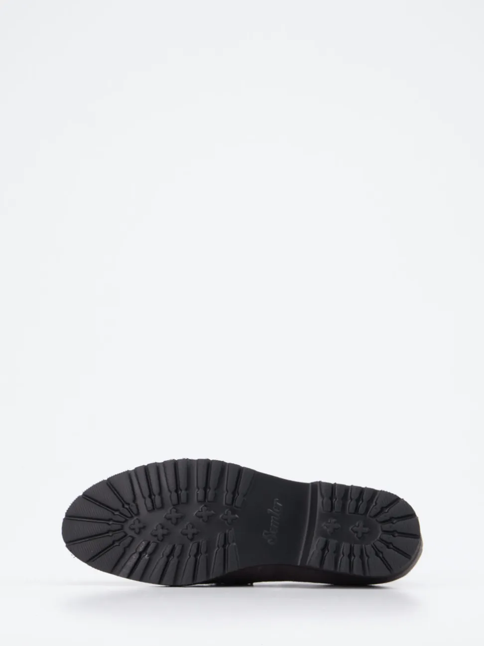 Semler – Loafer aus Veloursleder in Grau