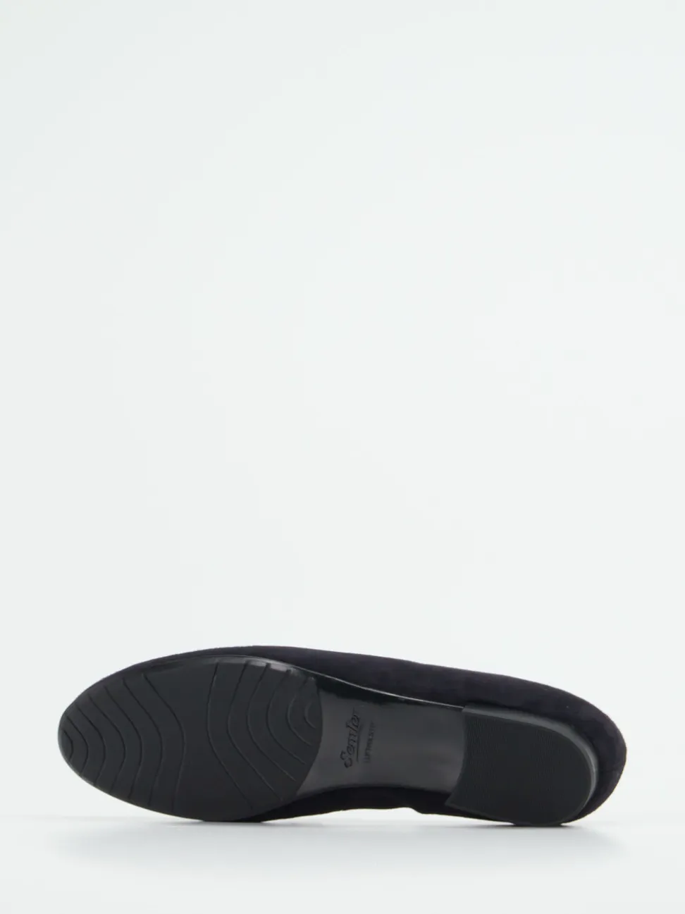 Semler – Loafer aus Veloursleder in Dunkelblau
