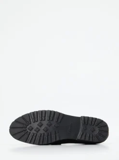 Semler – Loafer aus Veloursleder in Schwarz