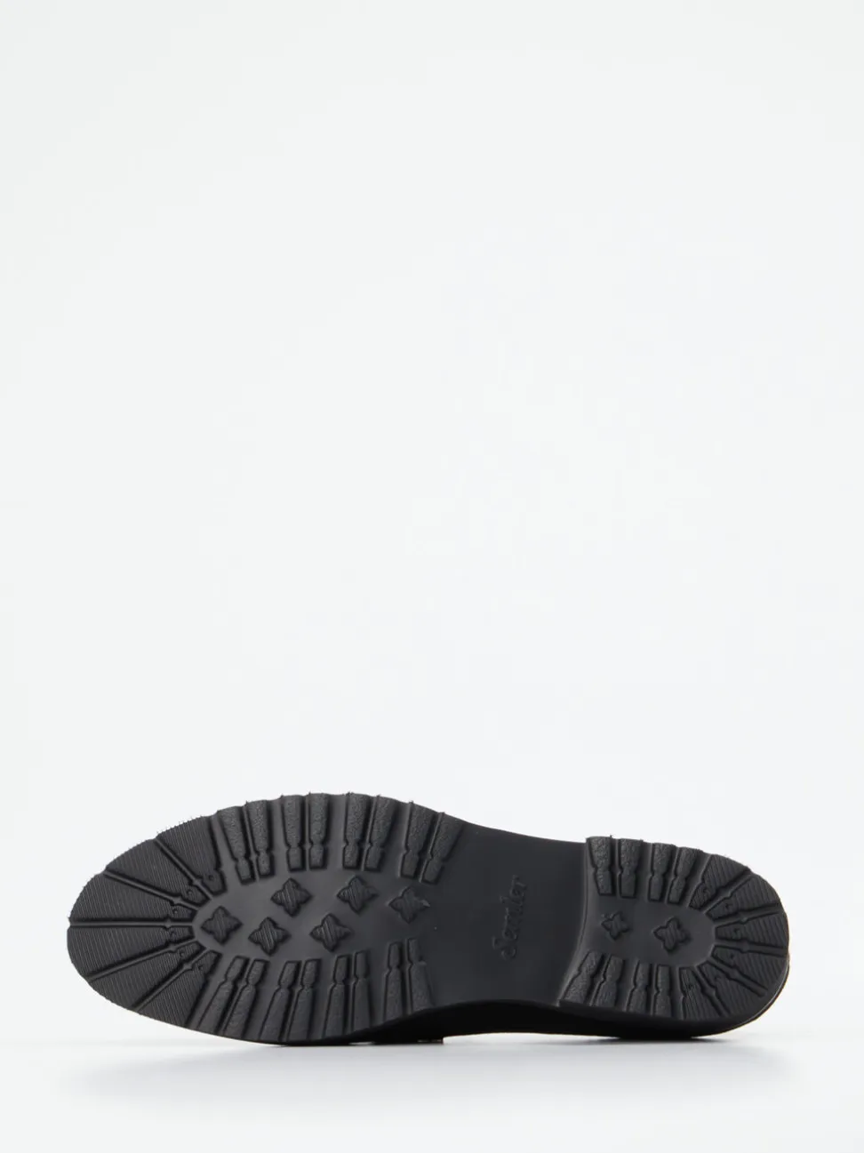 Semler – Loafer aus Veloursleder in Schwarz