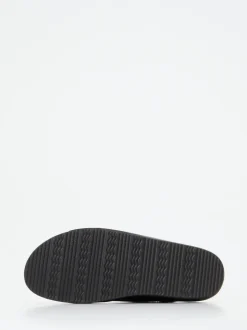 Semler – Pantoletten aus Lackleder in Schwarz