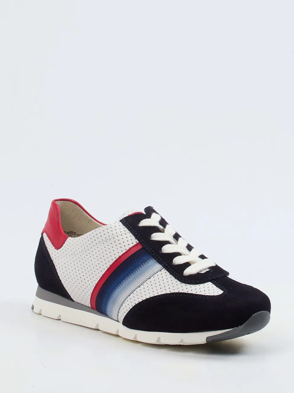 Semler – Retro-Sneaker aus Kalbleder Weiß