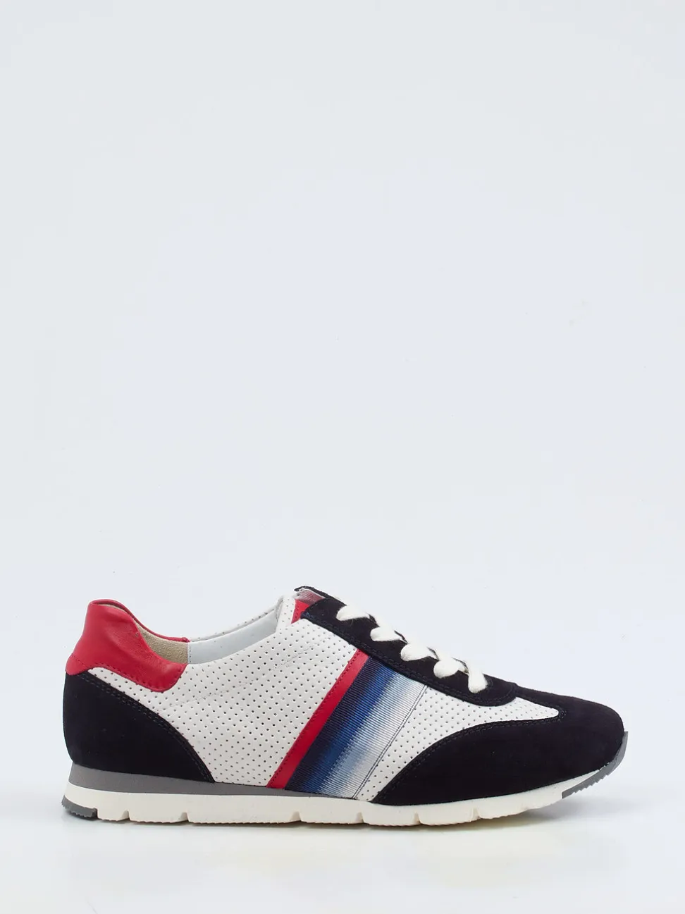 Semler – Retro-Sneaker aus Kalbleder Weiß