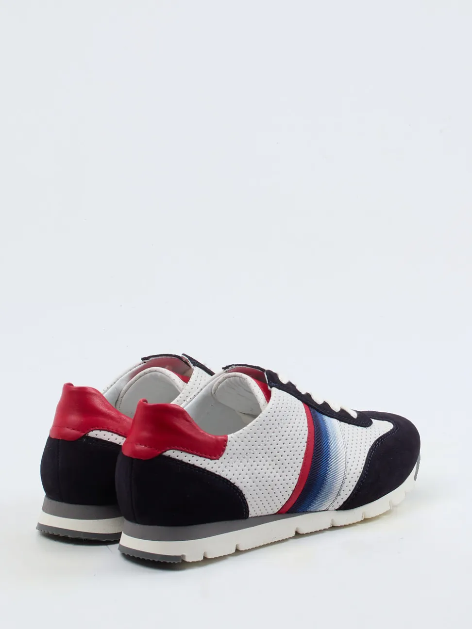 Semler – Retro-Sneaker aus Kalbleder Weiß
