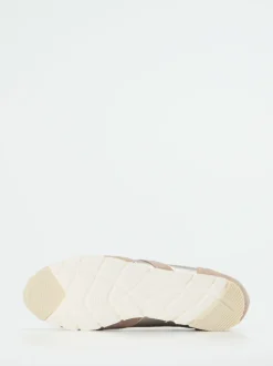 Semler – Retro-Sneaker aus Veloursleder Beige