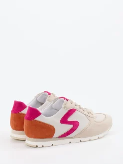 Semler – Retro-Sneaker aus Veloursleder Beige