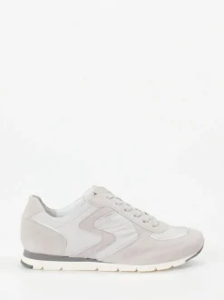 Semler – Retro-Sneaker aus Veloursleder grau