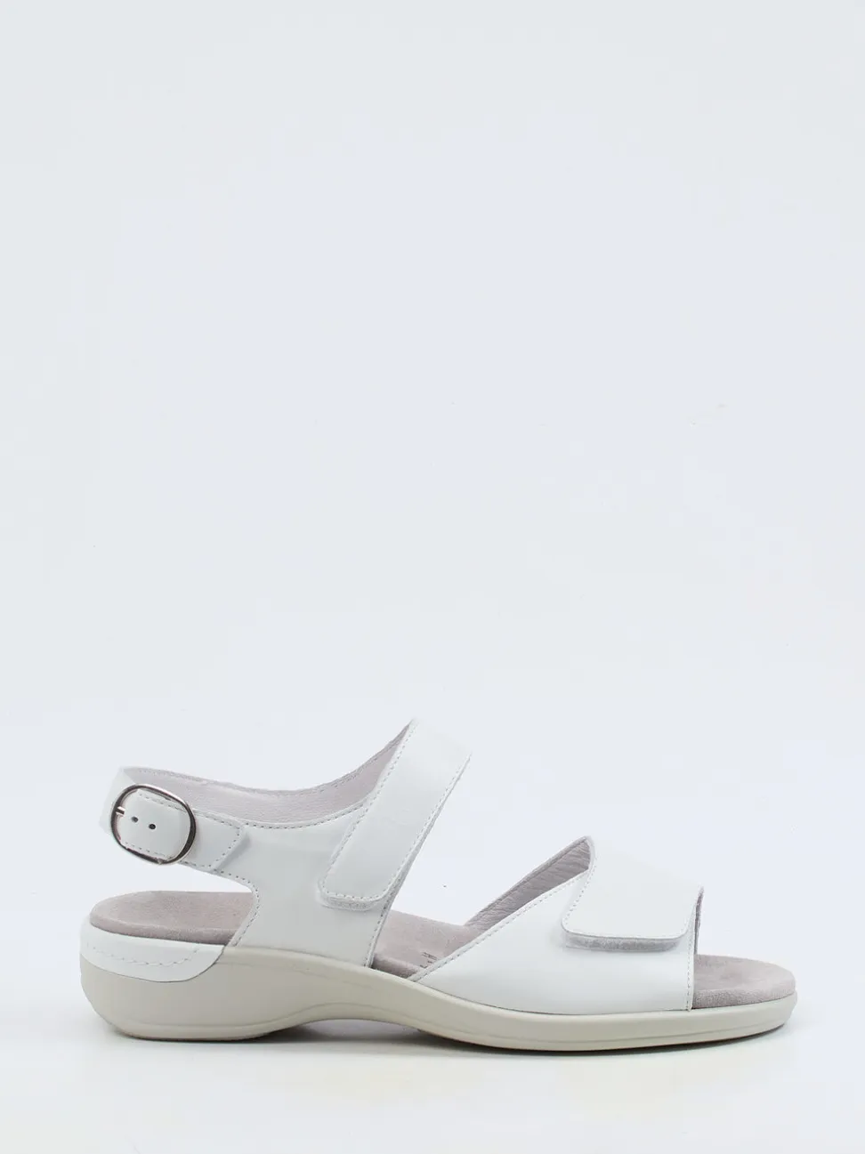 Semler – Sandalette aus Kalbleder weiß