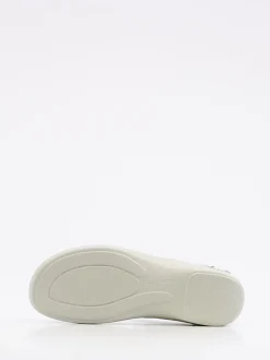 Semler – Sandalette aus Kalbleder weiß