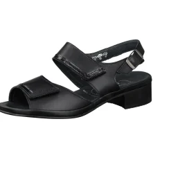 Semler – Sandalette aus Kalbleder Schwarz