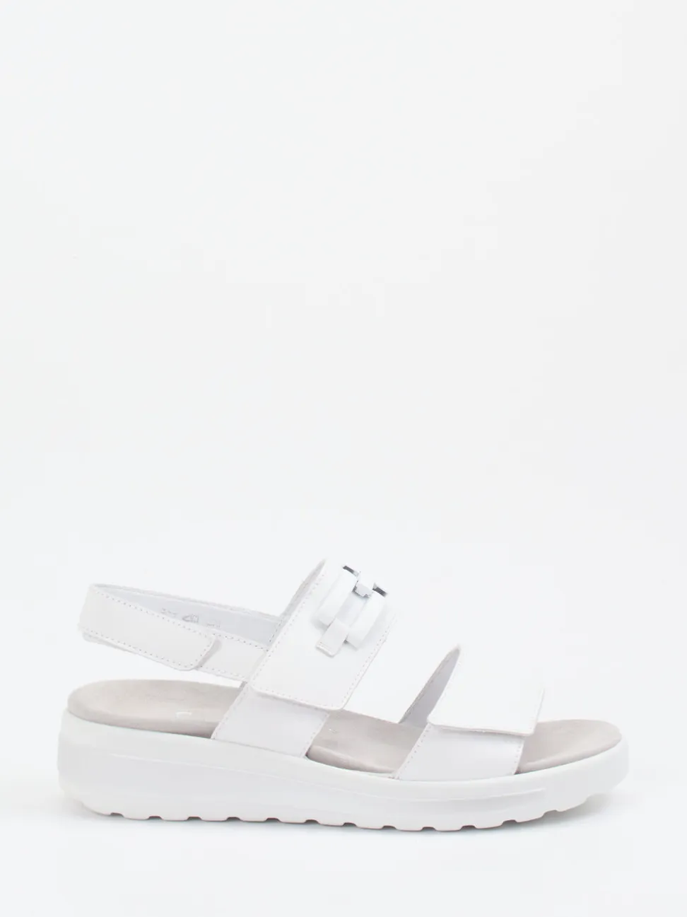 Semler – Sandalette aus Kalbleder in Weiß