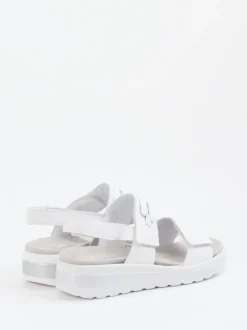 Semler – Sandalette aus Kalbleder in Weiß