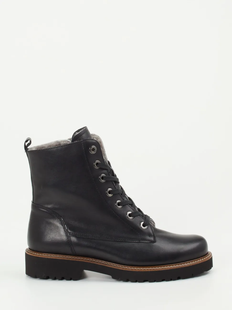 Semler – Schnürboots aus Kalbleder schwarz