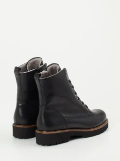 Semler – Schnürboots aus Kalbleder schwarz