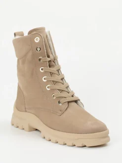 Semler – Schnürboots aus Nubukleder beigebraun