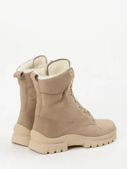 Semler – Schnürboots aus Nubukleder beigebraun