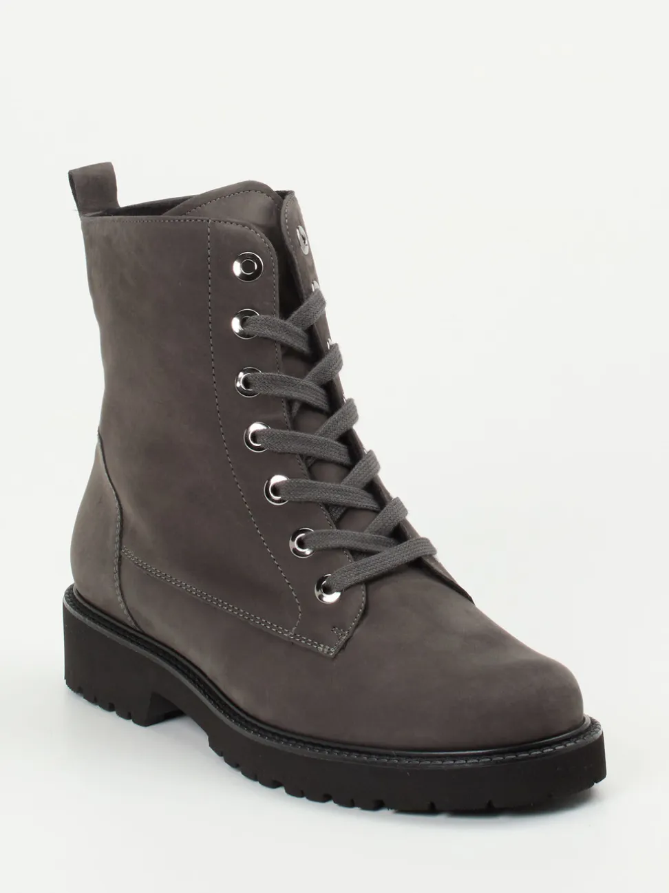 Semler – Schnürboots aus Nubukleder in Grau
