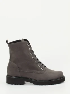 Semler – Schnürboots aus Nubukleder in Grau