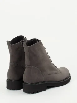 Semler – Schnürboots aus Nubukleder in Grau