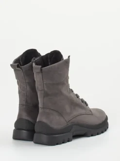 Semler – Schnürboots aus Nubukleder in Grau