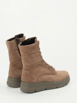 Semler – Schnürboots aus Veloursleder mittelbraun