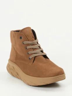 Semler – Schnürboots aus Veloursleder Braun