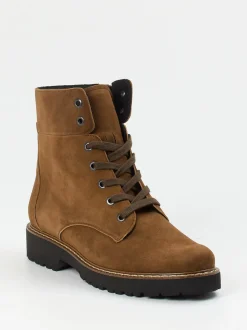 Semler – Schnürboots aus Veloursleder mittelbraun