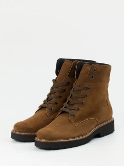 Semler – Schnürboots aus Veloursleder mittelbraun