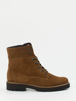 Semler – Schnürboots aus Veloursleder mittelbraun
