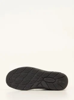 Semler – Schnür-Boots aus Veloursleder Schwarz