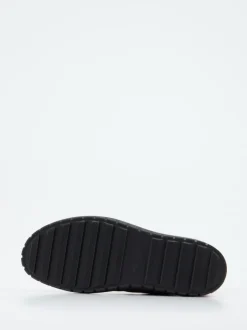 Semler – Schnürboots aus Veloursleder Pflaume