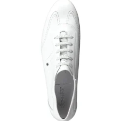 Semler – Schnürschuh aus Kalbleder in Offwhite