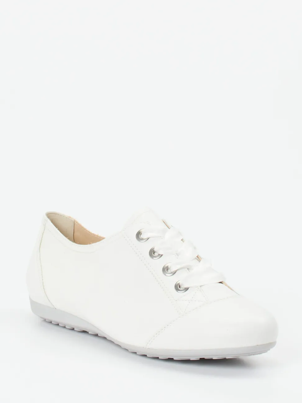 Semler – Schnürschuh aus Kalbleder weiß