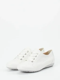 Semler – Schnürschuh aus Kalbleder weiß